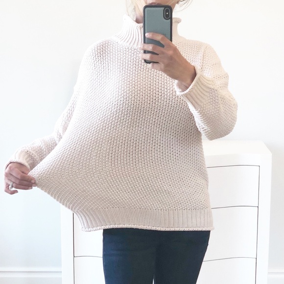 SONOMA Beige Blush Pullover Loose Sweater - Picture 2 of 6